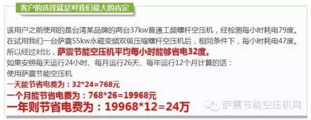 薩震空壓機(jī)省電數(shù)據(jù)5